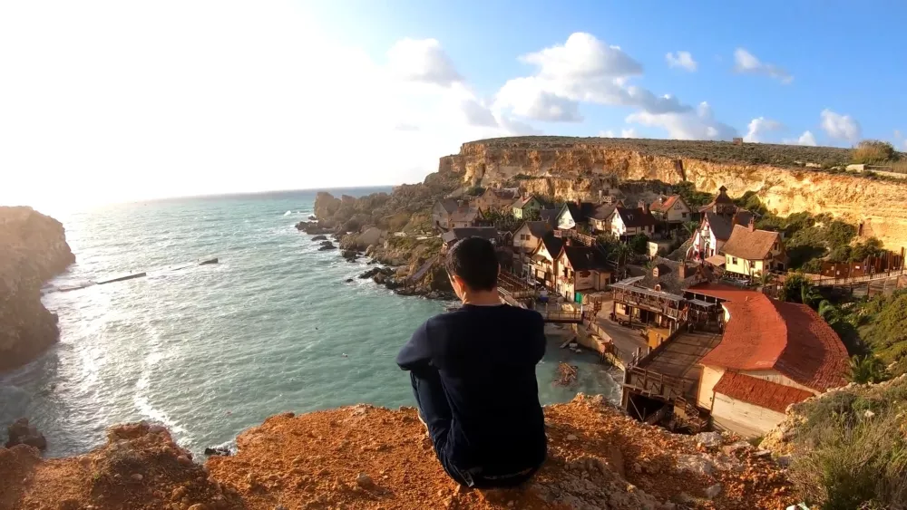 Залив деревни Попай (Мальта)