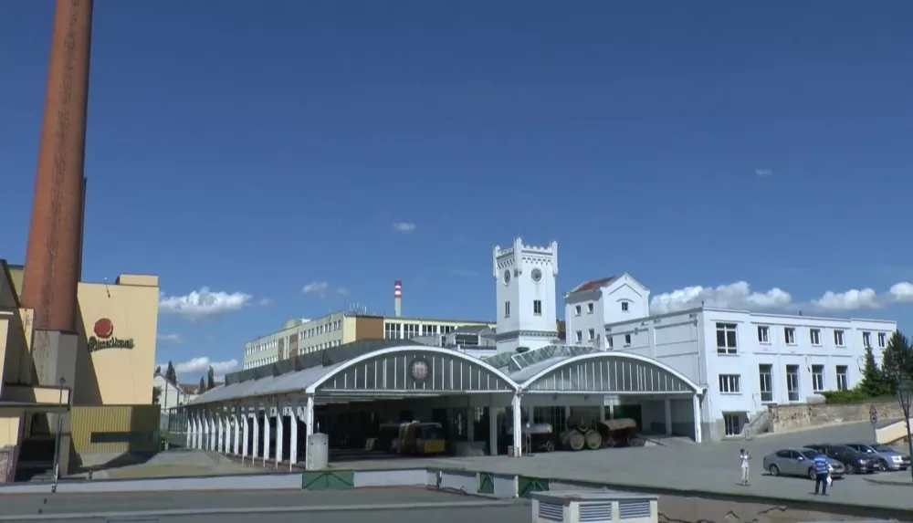 Здание пивного завода в Пльзене