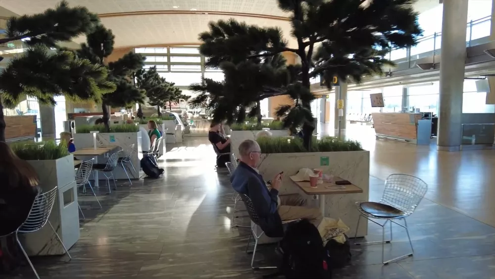 Аэропорт Гардермуэн - зона отдыха